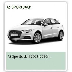 Защита картера для Audi A3 Sportback III 2013-2020гг.