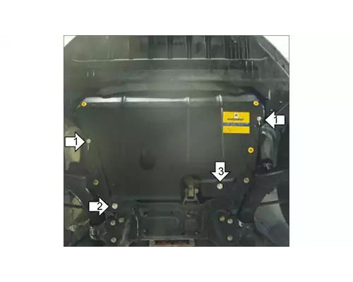 ЗАЩИТА  M00745 КАРТЕРА ДВИГАТЕЛЯ И КПП FORD MONDEO SEDAN IV СЕДАН 2007-2015ГГ.