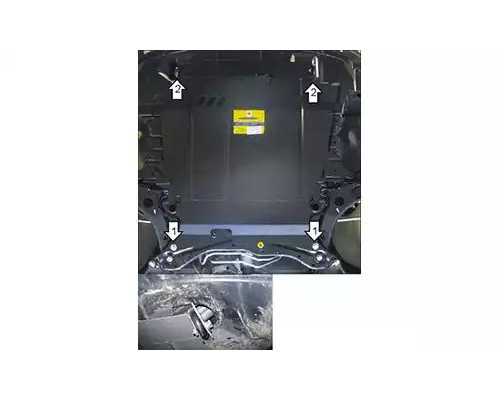 ПРЕДЛАГАЕМ КУПИТЬ ЗАЩИТУ MOTODOR M01324 КАРТЕРА ДВИГАТЕЛЯ И КПП PEUGEOT 4007 SUV 2007-2012ГГ.