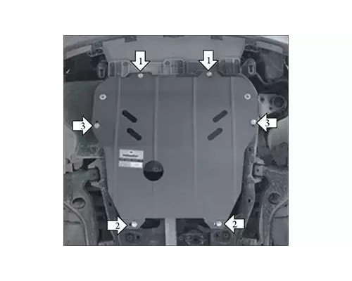ЗАЩИТА  M01521 КАРТЕРА ДВИГАТЕЛЯ И КПП OPEL ASTRA WAGON III H УНИВЕРСАЛ 2004-2009ГГ.