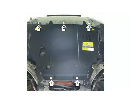 ПРЕДЛАГАЕМ КУПИТЬ ЗАЩИТУ MOTODOR M01603 КАРТЕРА ДВИГАТЕЛЯ И КПП PEUGEOT PARTNER VAN II ФУРГОН 2008-2019ГГ.