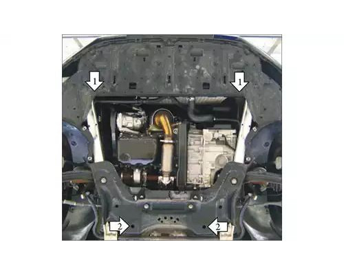 ПРЕДЛАГАЕМ КУПИТЬ ЗАЩИТУ MOTODOR M01612 КАРТЕРА ДВИГАТЕЛЯ И КПП PEUGEOT 308 HATCHBACK I ХЭТЧБЕК 2008-2013ГГ.