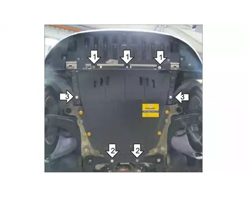 ПРЕДЛАГАЕМ КУПИТЬ ЗАЩИТУ MOTODOR M01721 КАРТЕРА ДВИГАТЕЛЯ И КПП RENAULT MEGANE WAGON III УНИВЕРСАЛ 2008-2016ГГ.