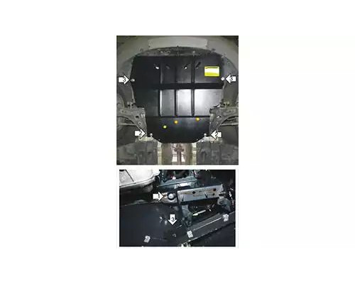 ПРЕДЛАГАЕМ КУПИТЬ ЗАЩИТУ MOTODOR M02718 КАРТЕРА ДВИГАТЕЛЯ И КПП SKODA OCTAVIA LIFTBACK II A5 ЛИФТБЭК 2004-2013ГГ.