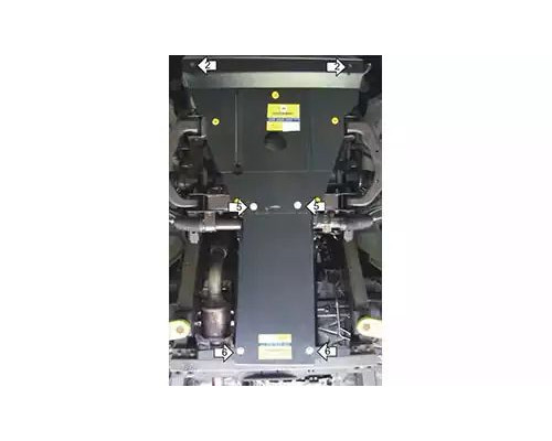 ЗАЩИТА  M02803 КАРТЕРА ДВИГАТЕЛЯ И КПП SSANG YONG ACTYON SPORTS I ПИКАП 2006-2011ГГ.