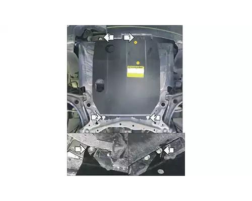 ЗАЩИТА  M05201 КАРТЕРА ДВИГАТЕЛЯ И КПП JEEP LIBERTY II KK SUV 2008-2012ГГ.