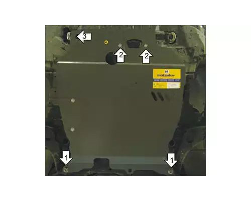 ПРЕДЛАГАЕМ КУПИТЬ ЗАЩИТУ MOTODOR M11331 КАРТЕРА ДВИГАТЕЛЯ И КПП PEUGEOT 4007 SUV 2007-2012ГГ.