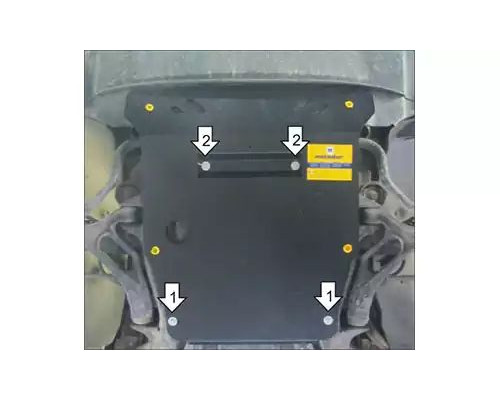 ЗАЩИТА  M12707 КАРТЕРА ДВИГАТЕЛЯ VOLKSWAGEN TOUAREG I 7L SUV 2002-2010ГГ.