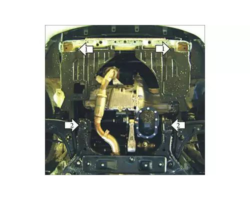 ПРЕДЛАГАЕМ КУПИТЬ ЗАЩИТУ MOTODOR M63002 КАРТЕРА ДВИГАТЕЛЯ И КПП CHEVROLET LACETTI WAGON I J200 УНИВЕРСАЛ 2004-2014ГГ.