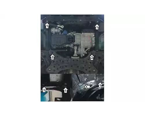 ЗАЩИТА  M70913 КАРТЕРА ДВИГАТЕЛЯ И КПП HYUNDAI ELANTRA SEDAN VII CN7 СЕДАН 2020Г.-ПО Н.В.