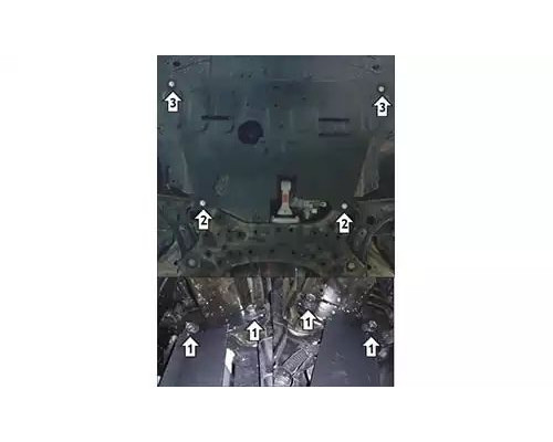 ЗАЩИТА  M70913 КАРТЕРА ДВИГАТЕЛЯ И КПП HYUNDAI ELANTRA SEDAN VII CN7 СЕДАН 2020Г.-ПО Н.В.