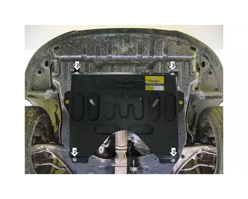 ЗАЩИТА  M71412 КАРТЕРА ДВИГАТЕЛЯ И КПП NISSAN TEANA III L33 СЕДАН 2013Г.-ПО Н.В.