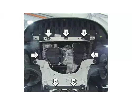 ПРЕДЛАГАЕМ КУПИТЬ ЗАЩИТУ MOTODOR M71721 КАРТЕРА ДВИГАТЕЛЯ И КПП RENAULT SCENIC III МИНИВЭН 2009-2016ГГ.