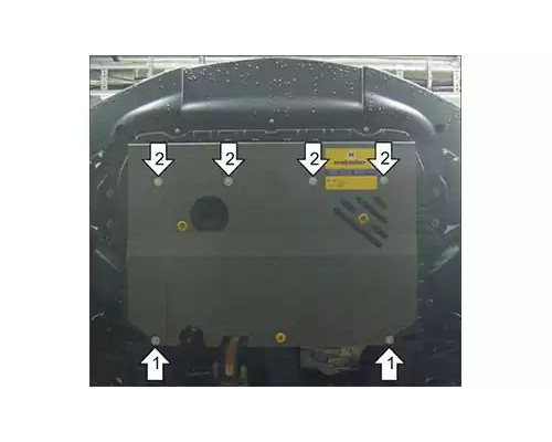 ЗАЩИТА  M00619 КАРТЕРА ДВИГАТЕЛЯ И КПП SUZUKI SX4 SEDAN I СЕДАН 2006-2014ГГ.