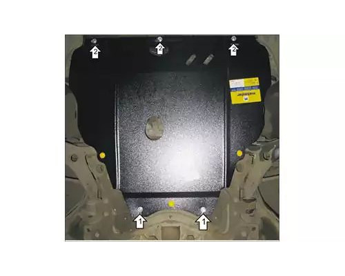 ЗАЩИТА  M02614 КАРТЕРА ДВИГАТЕЛЯ И КПП VOLVO V50 УНИВЕРСАЛ 2004-2012ГГ.