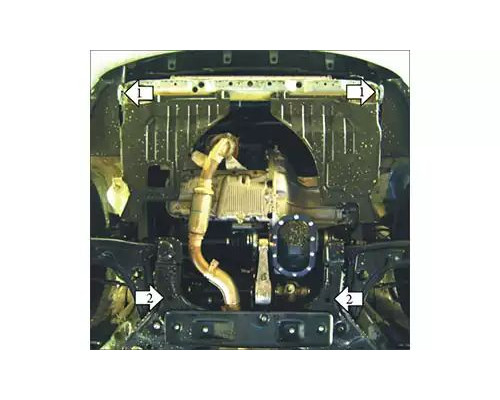 ЗАЩИТА  M03019 КАРТЕРА ДВИГАТЕЛЯ И КПП CHEVROLET LACETTI SEDAN I J200 СЕДАН 2004-2014ГГ.