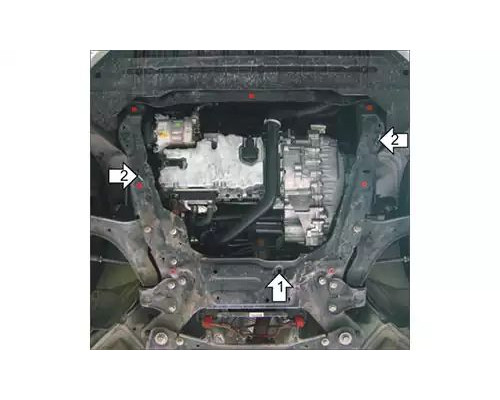 ПРЕДЛАГАЕМ КУПИТЬ ЗАЩИТУ MOTODOR M00737 КАРТЕРА ДВИГАТЕЛЯ И КПП FORD S-MAX I МИНИВЭН 2006-2015ГГ.