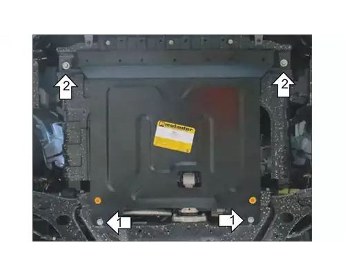 ПРЕДЛАГАЕМ КУПИТЬ ЗАЩИТУ MOTODOR M70901 КАРТЕРА ДВИГАТЕЛЯ И КПП HYUNDAI SOLARIS HATCHBACK I ХЭТЧБЕК 2011-2016ГГ.