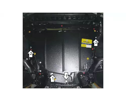 ЗАЩИТА  M02615 КАРТЕРА ДВИГАТЕЛЯ И КПП VOLVO XC70 III SUV 2007-2016ГГ.