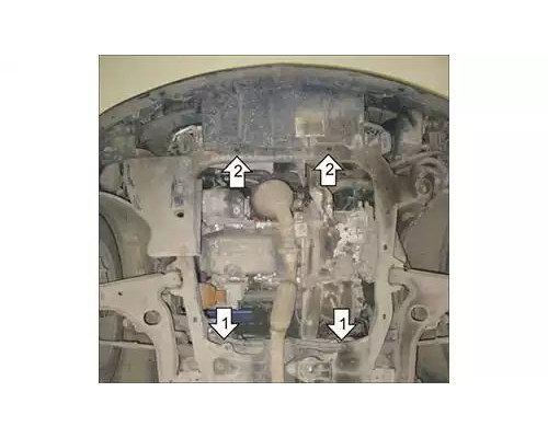 ПРЕДЛАГАЕМ КУПИТЬ ЗАЩИТУ MOTODOR M61501 КАРТЕРА ДВИГАТЕЛЯ И КПП OPEL ZAFIRA II B МИНИВЭН 2005-2014ГГ.