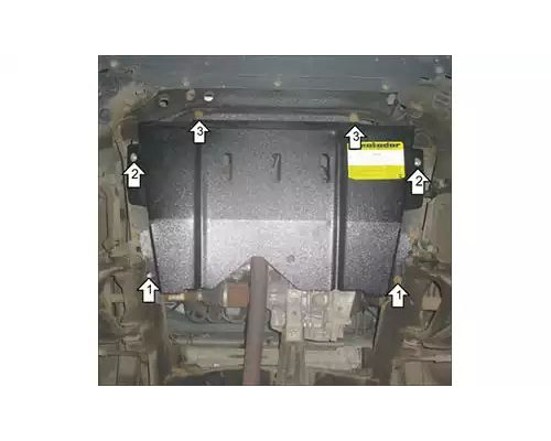 ПРЕДЛАГАЕМ КУПИТЬ ЗАЩИТУ MOTODOR M71706 КАРТЕРА ДВИГАТЕЛЯ И КПП VAZ LADA LARGUS F90 ФУРГОН 2012Г.-ПО Н.В.