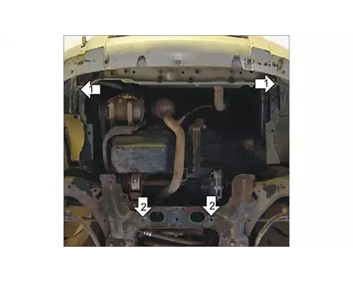 ЗАЩИТА  M00408 КАРТЕРА ДВИГАТЕЛЯ И КПП CITROEN BERLINGO VAN I MF ФУРГОН 1996-2012ГГ.