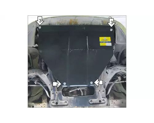 ЗАЩИТА  M00408 КАРТЕРА ДВИГАТЕЛЯ И КПП CITROEN BERLINGO VAN I MF ФУРГОН 1996-2012ГГ.