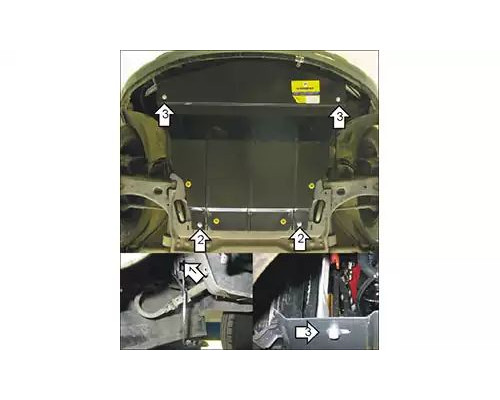 ПРЕДЛАГАЕМ КУПИТЬ ЗАЩИТУ MOTODOR M00714 КАРТЕРА ДВИГАТЕЛЯ И КПП FORD FUSION ХЭТЧБЕК 2002-2012ГГ.