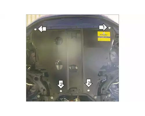 ПРЕДЛАГАЕМ КУПИТЬ ЗАЩИТУ MOTODOR M00828 КАРТЕРА ДВИГАТЕЛЯ И КПП HONDA JAZZ II ХЭТЧБЕК 2007-2013ГГ.