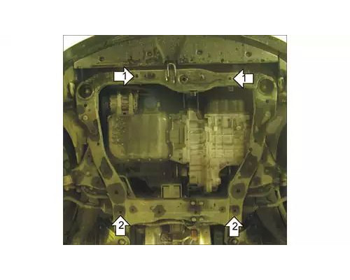 ЗАЩИТА  M00913 КАРТЕРА ДВИГАТЕЛЯ И КПП HYUNDAI SONATA V NF СЕДАН 2004-2009ГГ.