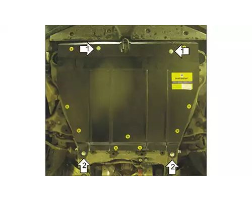 ЗАЩИТА  M00913 КАРТЕРА ДВИГАТЕЛЯ И КПП HYUNDAI SONATA V NF СЕДАН 2004-2009ГГ.