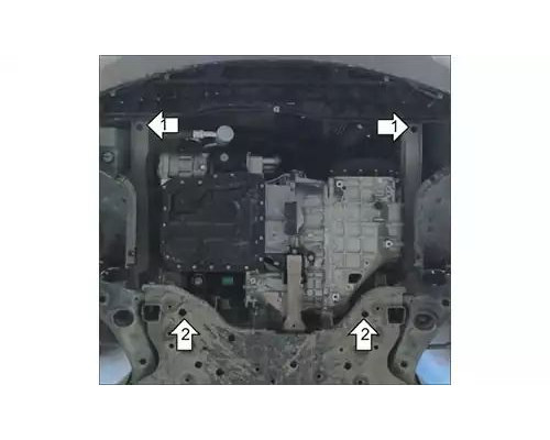 ЗАЩИТА  M01036 КАРТЕРА ДВИГАТЕЛЯ И КПП KIA SORENTO III UM PRIME SUV 2015-2020ГГ.