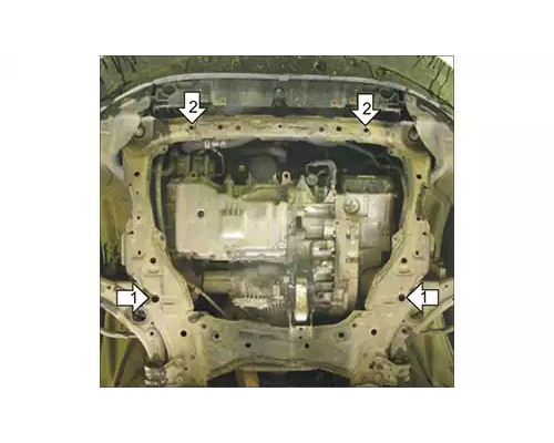 ПРЕДЛАГАЕМ КУПИТЬ ЗАЩИТУ MOTODOR M01122 КАРТЕРА ДВИГАТЕЛЯ И КПП MAZDA CX-7 SUV 2006-2012ГГ.