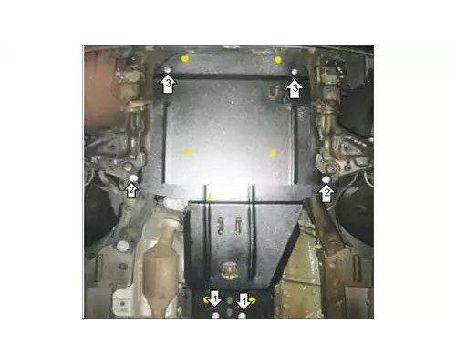 ЗАЩИТА  M01229 КАРТЕРА ДВИГАТЕЛЯ И КПП MERCEDES BENZ V-CLASS VITO II W639 МИНИВЭН 2003-2014ГГ.