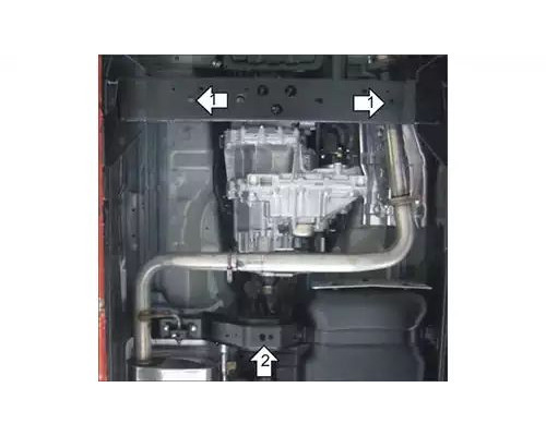 ЗАЩИТА  M01431 РАЗДАТКИ NISSAN PATHFINDER III R51 SUV 2005-2012ГГ.