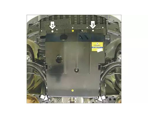 ПРЕДЛАГАЕМ КУПИТЬ ЗАЩИТУ MOTODOR M01437 КАРТЕРА ДВИГАТЕЛЯ И КПП NISSAN MICRA III K12 ХЭТЧБЕК 2002-2010ГГ.