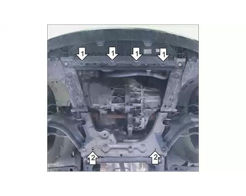 ЗАЩИТА  M01729 КАРТЕРА ДВИГАТЕЛЯ И КПП MERCEDES BENZ CITAN МИНИВЭН 2012Г.-ПО Н.В.