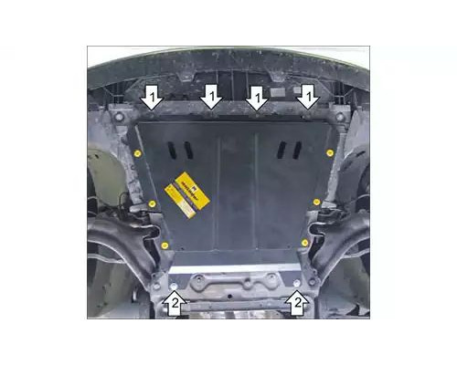 ЗАЩИТА  M01729 КАРТЕРА ДВИГАТЕЛЯ И КПП MERCEDES BENZ CITAN МИНИВЭН 2012Г.-ПО Н.В.