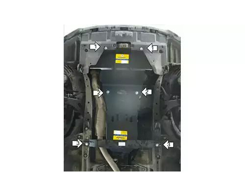 ЗАЩИТА  M02221 КАРТЕРА ДВИГАТЕЛЯ И КПП SUBARU LEGACY SEDAN V СЕДАН 2009-2014ГГ.