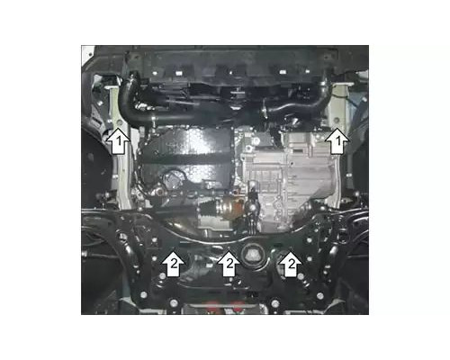 ПРЕДЛАГАЕМ КУПИТЬ ЗАЩИТУ MOTODOR M02311 КАРТЕРА ДВИГАТЕЛЯ И КПП SEAT LEON III ХЭТЧБЕК 2012-2020ГГ.