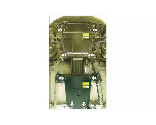 ПРЕДЛАГАЕМ КУПИТЬ ЗАЩИТУ MOTODOR M02411 КАРТЕРА ДВИГАТЕЛЯ SUZUKI GRAND VITARA II SUV 2006-2014ГГ.