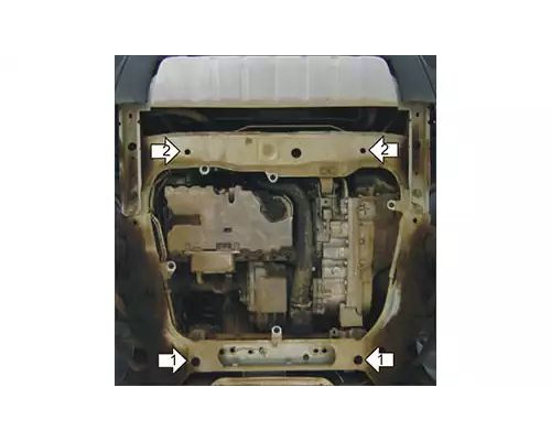 ЗАЩИТА  M02619 КАРТЕРА ДВИГАТЕЛЯ И КПП VOLVO XC90 I SUV 2002-2014ГГ.