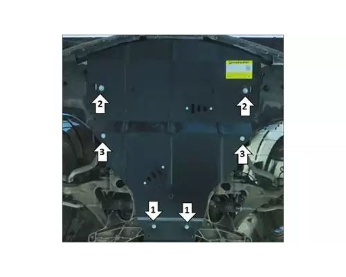 ПРЕДЛАГАЕМ КУПИТЬ ЗАЩИТУ MOTODOR M08005 КАРТЕРА ДВИГАТЕЛЯ INFINITI M IV Y51 СЕДАН 2011-2014ГГ.