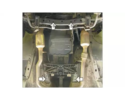 ЗАЩИТА  M10302 КПП CHRYSLER 300C I СЕДАН 2004-2010ГГ.