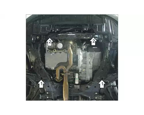 ЗАЩИТА  M11126 КАРТЕРА ДВИГАТЕЛЯ И КПП MAZDA CX-9 I SUV 2006-2015ГГ.