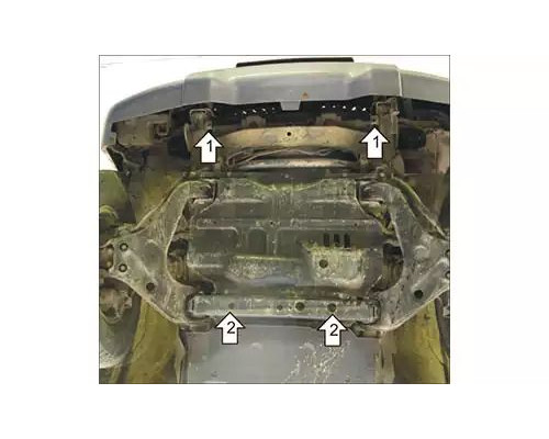 ПРЕДЛАГАЕМ КУПИТЬ ЗАЩИТУ MOTODOR M11304 КАРТЕРА ДВИГАТЕЛЯ MITSUBISHI PAJERO SPORT I SUV 1996-2010ГГ.