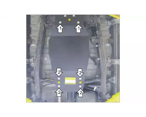 ЗАЩИТА  M11309 РАЗДАТКИ MITSUBISHI L200 IV ПИКАП 2005-2015ГГ.