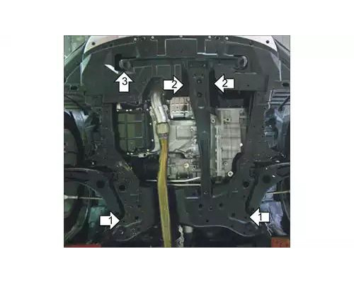 ПРЕДЛАГАЕМ КУПИТЬ ЗАЩИТУ MOTODOR M11331 КАРТЕРА ДВИГАТЕЛЯ И КПП MITSUBISHI OUTLANDER II XL SUV 2006-2012ГГ.