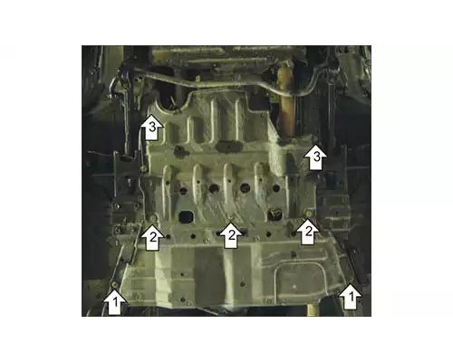 ЗАЩИТА  M11411 КПП NISSAN PATROL V Y61 SUV 1997-2013ГГ.