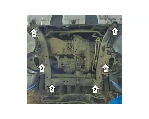 ЗАЩИТА  M11701 КАРТЕРА ДВИГАТЕЛЯ И КПП RENAULT DUSTER II SUV 2015-2020ГГ.